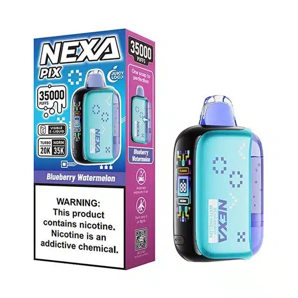 blueberry_watermelon_nexa_pix_35k_disposable nexa pix disposable pod